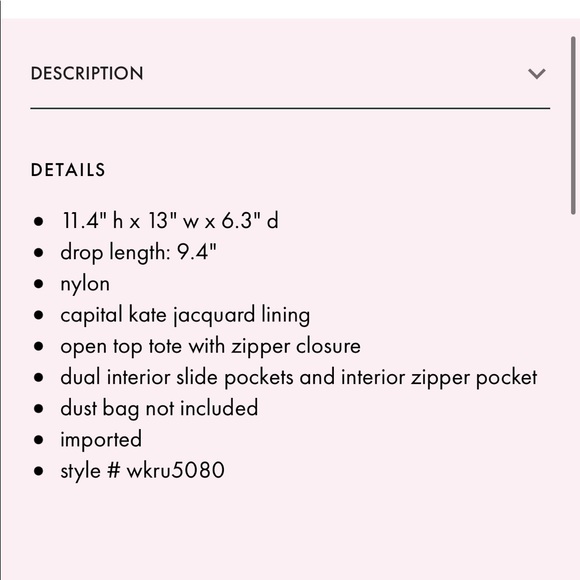 Kate Spade Black Bag - Picture 3 of 9